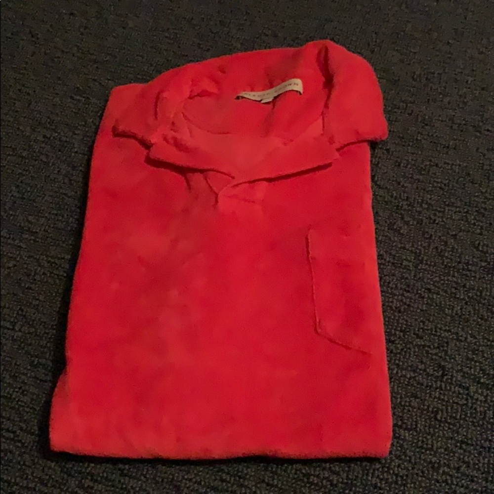 Orlebar Brown Men’s Terry Polo Pink